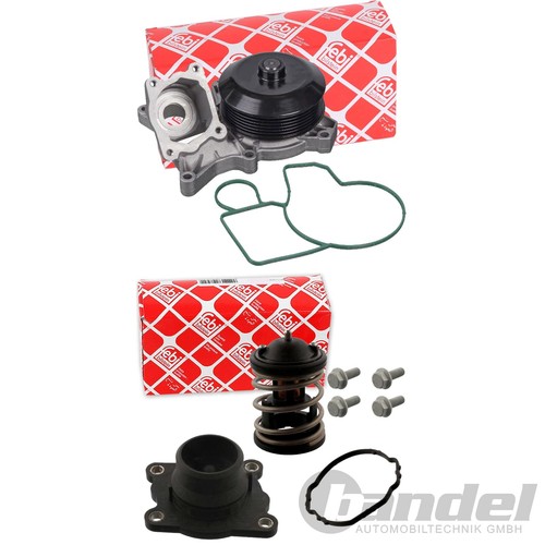 Febi wasserpumpe thermostat - wasserpumpe, +